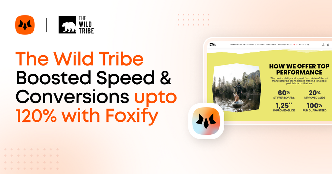 The Wild Tribe boosted speed and conversions upto 120% with Foxify