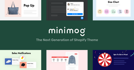 Minimog Shopify theme - the highest converting theme for Shopify online stores