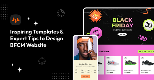 Inspiring Black Friday Design Templates and Expert Tips to Design BFCM Website