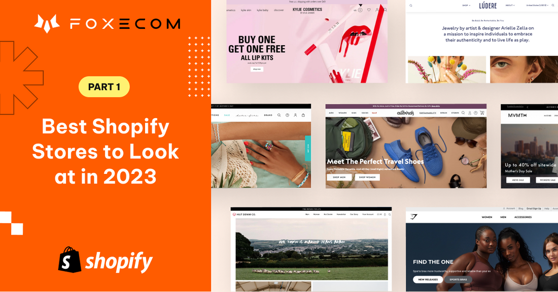 18 Best Shopify Store Designs to Look at in 2023 (Part 1) – FoxEcom