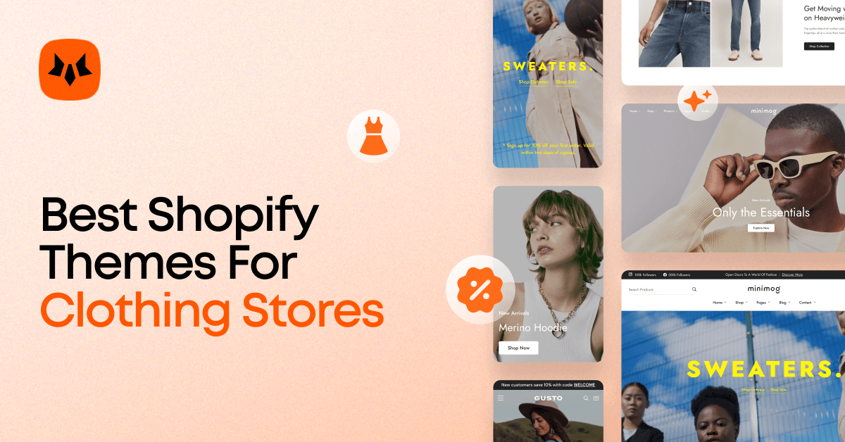 Best Shopify Themes for Clothing Stores (2026): 12 Options Tested – FoxEcom