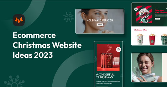 eCommerce Christmas website design ideas and templates 