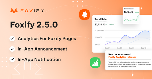Foxify October ‘23 Updates: Stay In The Curve With Data-Driven Insights And In-App Notifications