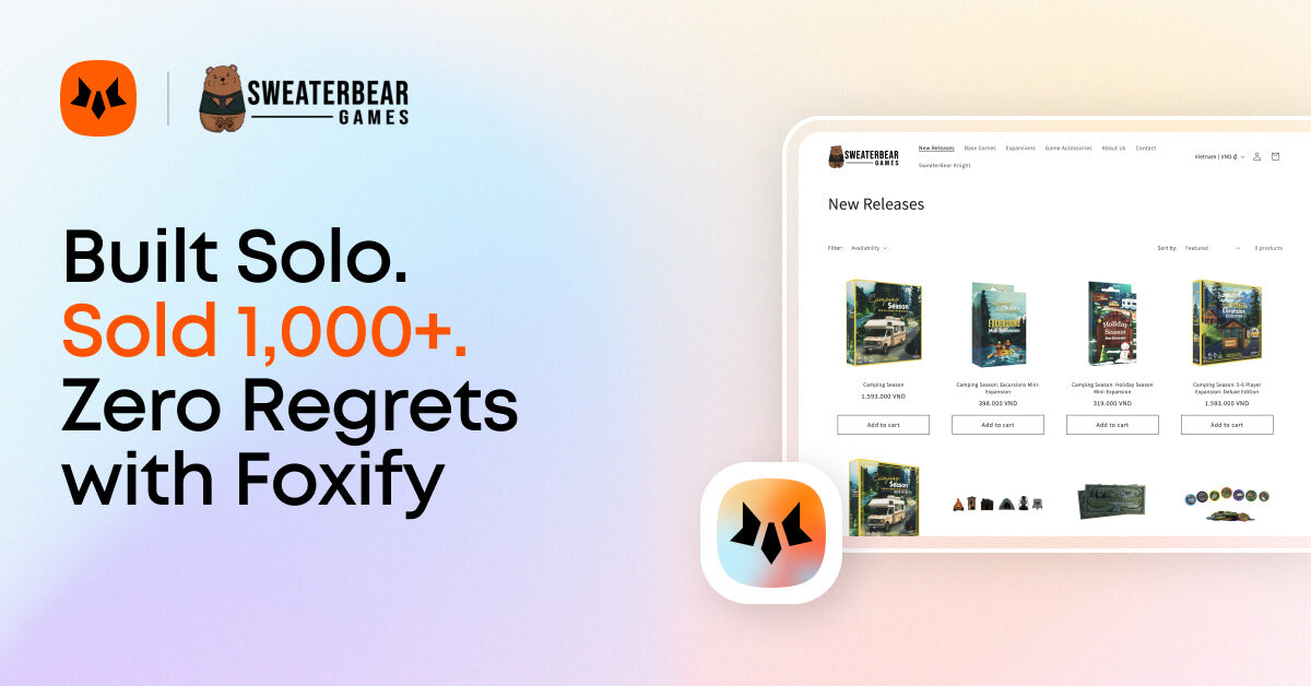 foxify sweaterbear games case study