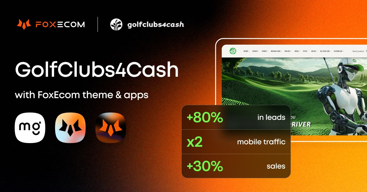 GolfClubs4Cash Got Full-Funnel Growth With One FoxEcom Setup