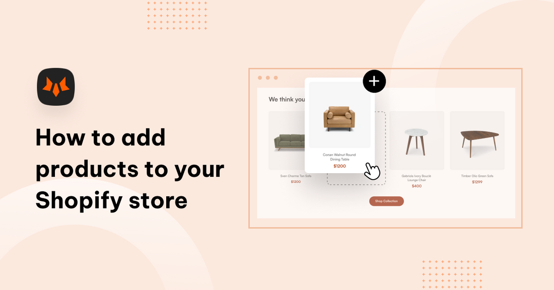 How to add products to Shopify