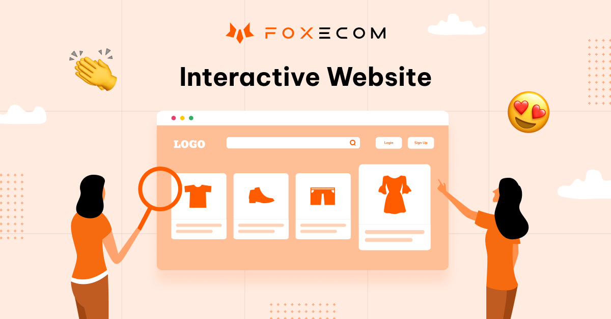 interactive website