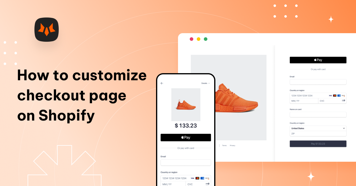 How to customize Shopify checkout page
