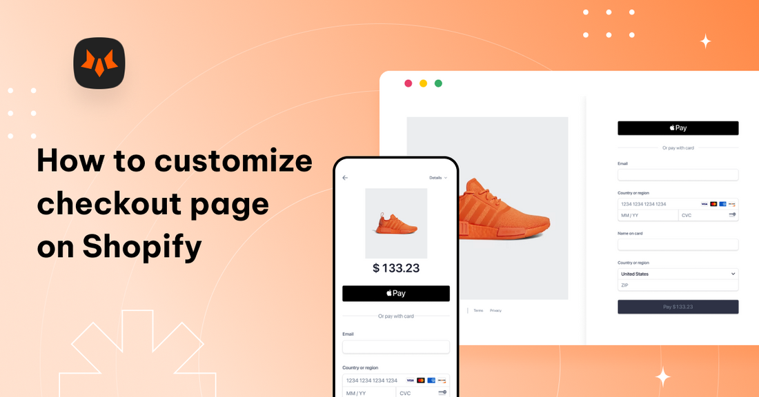 How to customize checkout page on Shopify