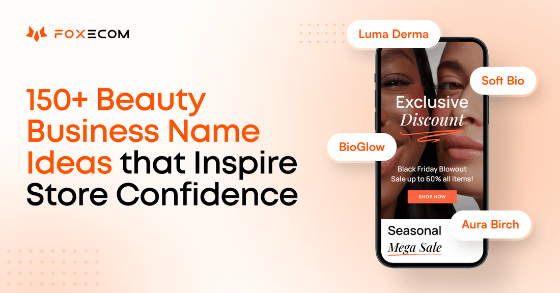 beauty business name ideas