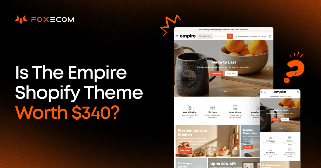 empire shopify theme review 