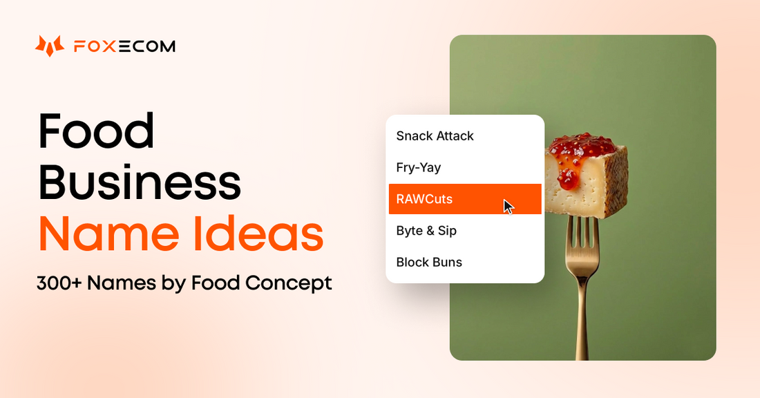 food business name ideas