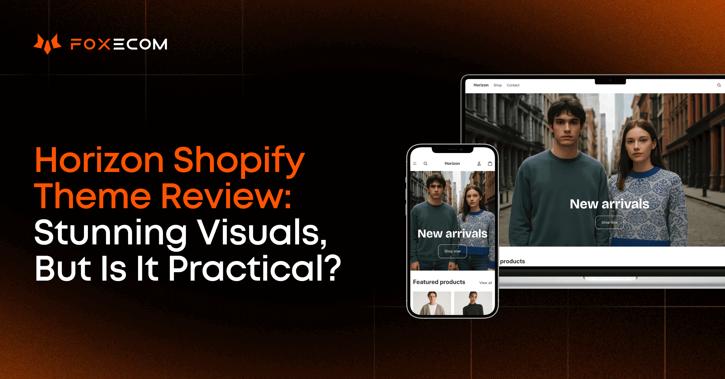 horizon shopify theme review 