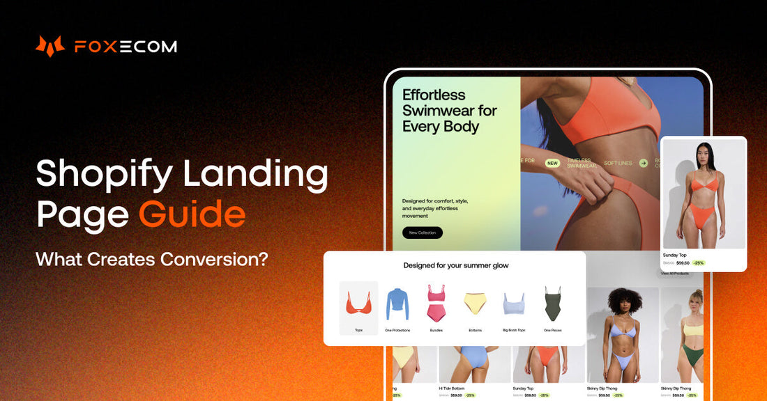 shopify landing page