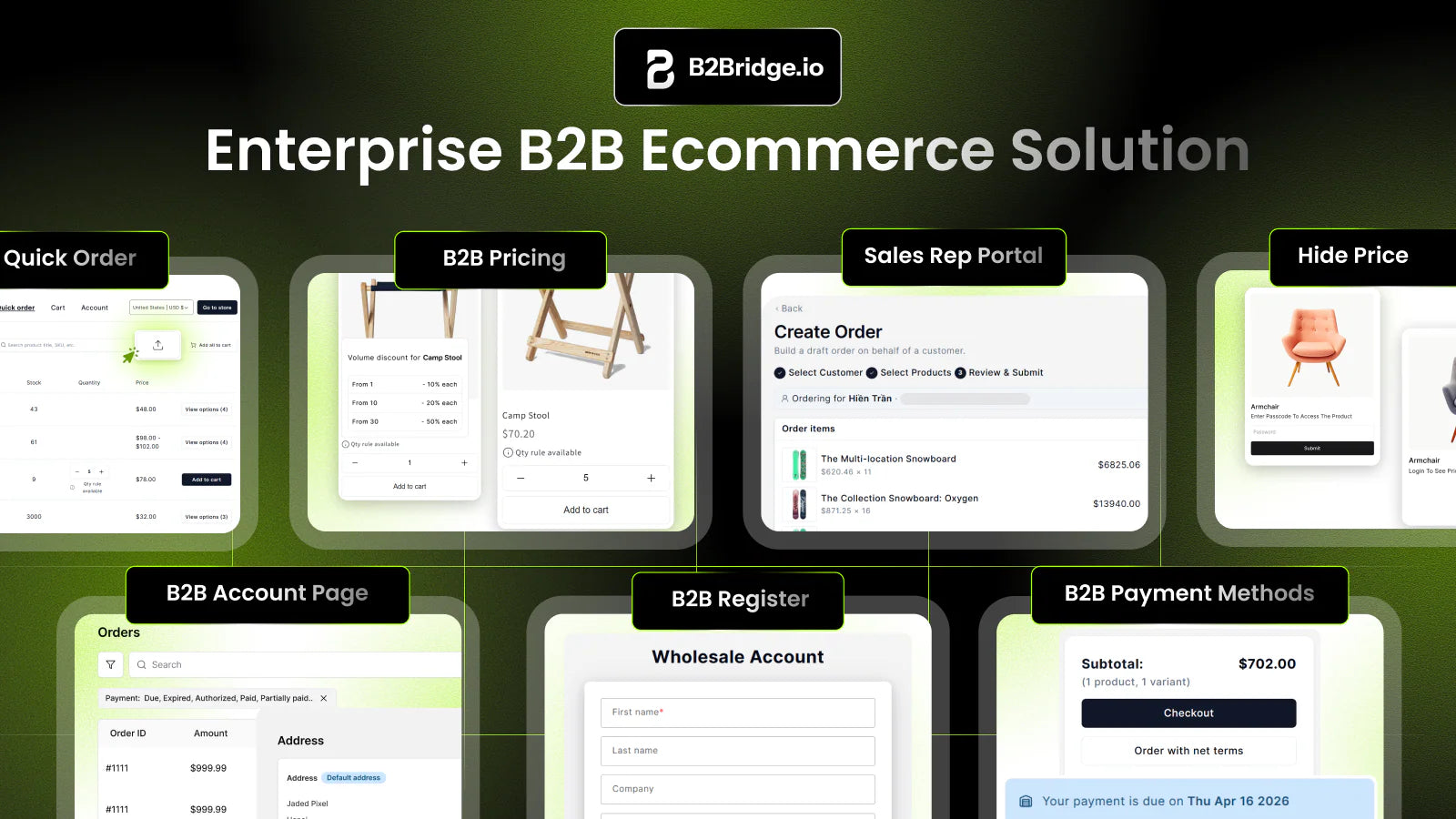B2Bridge B2B Wholesale Pricing