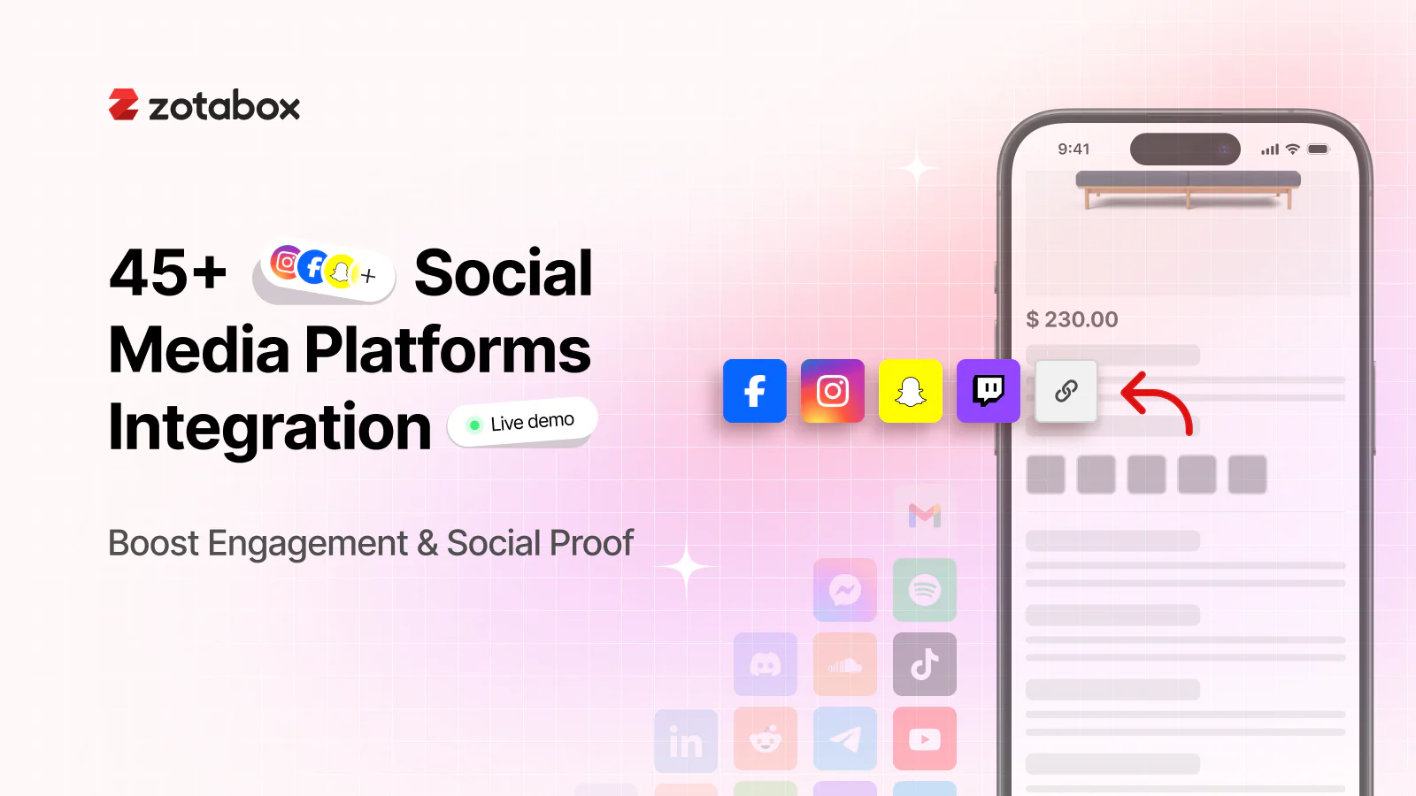 Zotabox Social Sharing Buttons