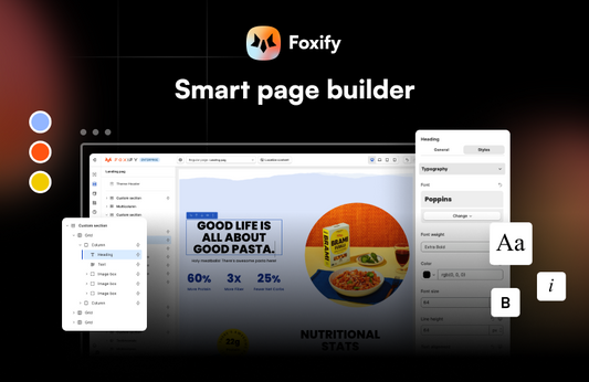 Foxify - Smart Page Builder Shopify app