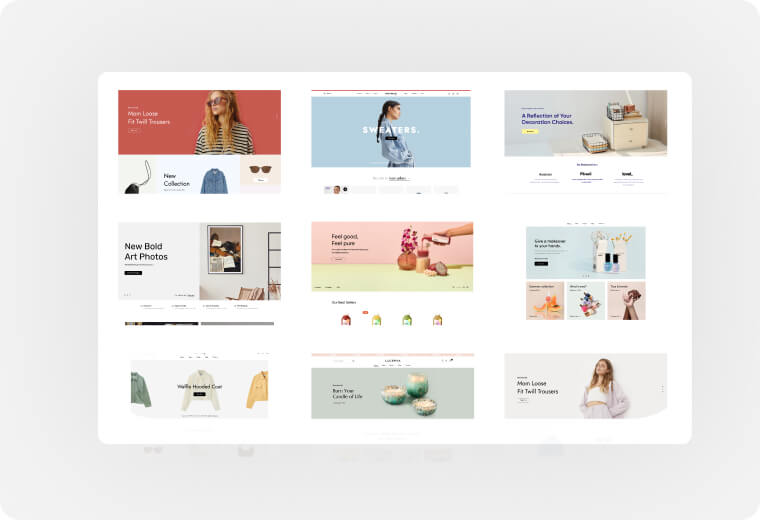 70+ ready-to-use templates